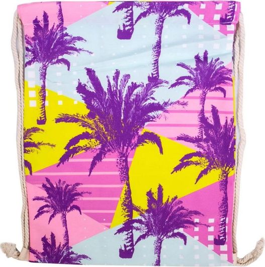 Πουγκί Πλάτης Tropical Μοβ 34x44cm