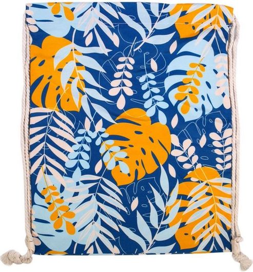 Πουγκί Πλάτης Φύλλα Tropical 34x44cm