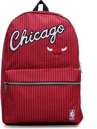 Σχολική Τσάντα Πλάτης Δημοτικού Back Me Up NBA Chicago Bulls Κόκκινο