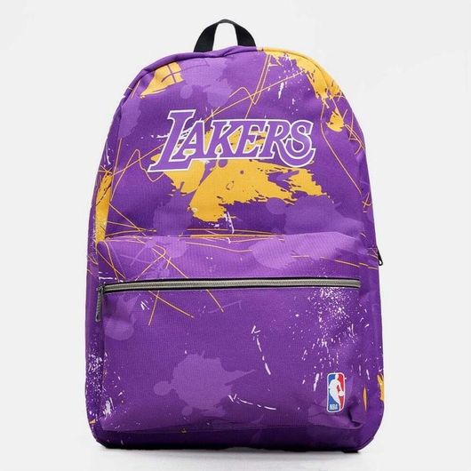 Σχολική Τσάντα Πλάτης Δημοτικού Back Me Up NBA Los Angeles Retro Μοβ
