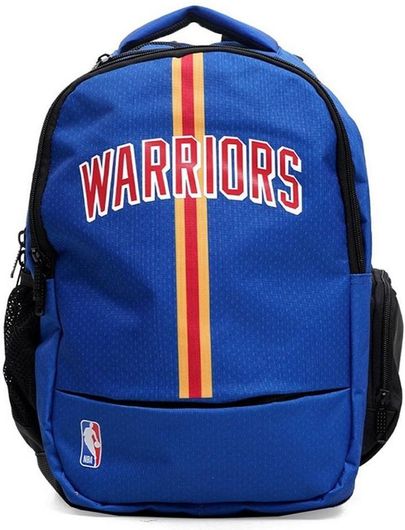 Σχολική Τσάντα Πλάτης Δημοτικού Back Me Up NBA Golden State Warriors Μπλε