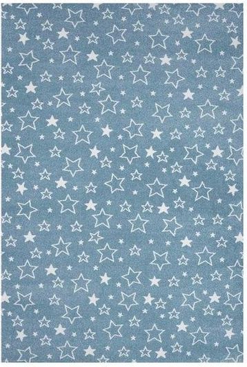 Παιδικό Χαλί Colore Colori 8468/231 Αστέρια 140x200cm 13mm Μπλε