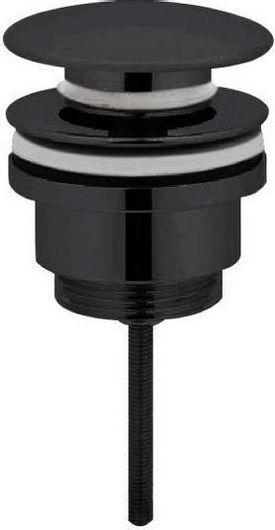 Βαλβίδα Νιπτήρα Karag με Υπερχείλιση Ασημί