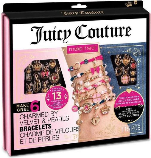 Κοσμήματα Make It Real Βραχιόλια Charmed by Velvet & Pearls για 8+ Ετών