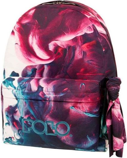 Σχολική Τσάντα Πλάτης Γυμνασίου / Λυκείου Polo Original Scarf Art Πολύχρωμο