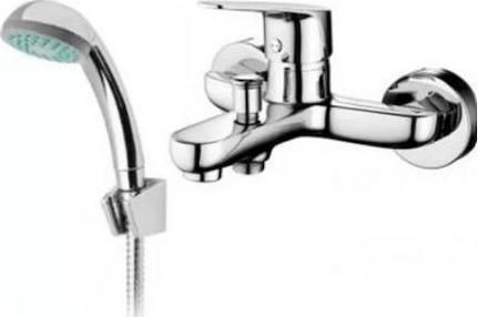 Μπαταρία Μπανιέρας Roseti Energy 6884 Αναμεικτική Πλήρες Σετ Ασημί