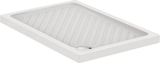 Ντουζιέρα Ideal Standard Sevafresh W839001 Ορθογώνια Πορσελάνης 120x80cm Λευκό