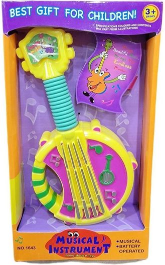 Μουσικό Παιχνίδι Κιθάρα για 3+ Ετών