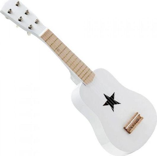 Μουσικό Παιχνίδι Kids Concept Κιθάρα Λευκό για 3+ Ετών