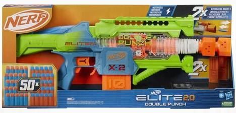 Εκτοξευτής Nerf Double Punch Elite 2.0 για 8+ Ετών
