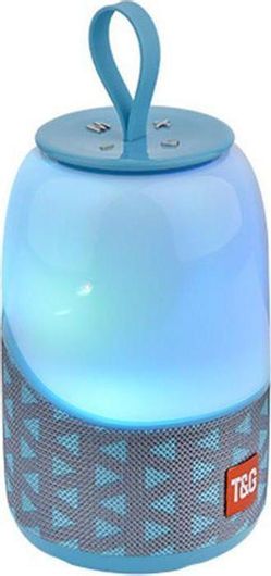 Ηχείο Bluetooth T&G TG-608 5W με Ραδιόφωνο Μπλε