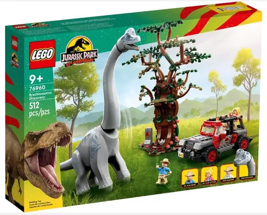 Lego Jurassic World 30th Anniversary Brachiosaurus Discovery για 9+ Ετών #76960