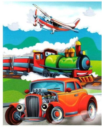 Παιδικό Χαλί Pennie 160x240cm Vehicles Πολύχρωμο