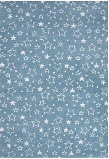 Παιδικό Χαλί Colore Colori Αστέρια 200x290cm 13mm Μπλε