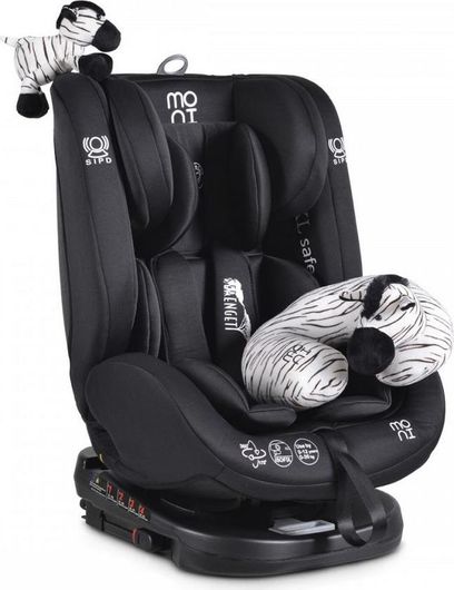 Παιδικό Κάθισμα Αυτοκινήτου Cangaroo Serengeti 0-36kg Μαύρο