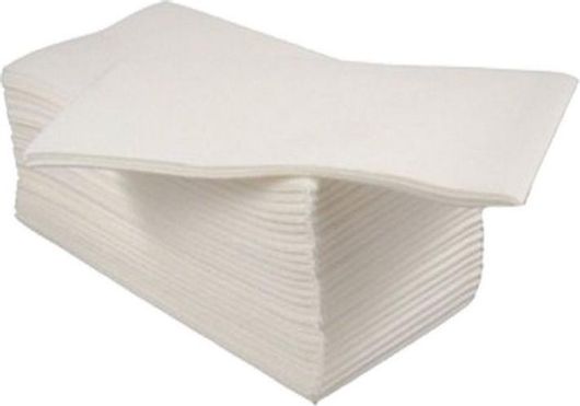 Χαρτοπετσέτα Πολυτελείας Airlaid 2Φ 40x40cm 50τμχ Λευκό