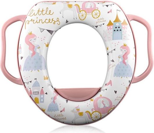 Παιδικό Κάθισμα Τουαλέτας Lorelli με Εύκαμπτη Επιφάνεια Ροζ