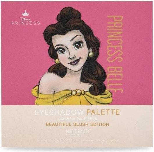 Παλέτα με Σκιές Ματιών Mad Beauty Princess Belle σε Στερεή Μορφή 19.8gr Πολύχρωμο