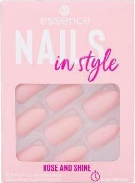 Tips Νυχιών Essence C126933 14 Rose And Shine Ροζ 12τμχ