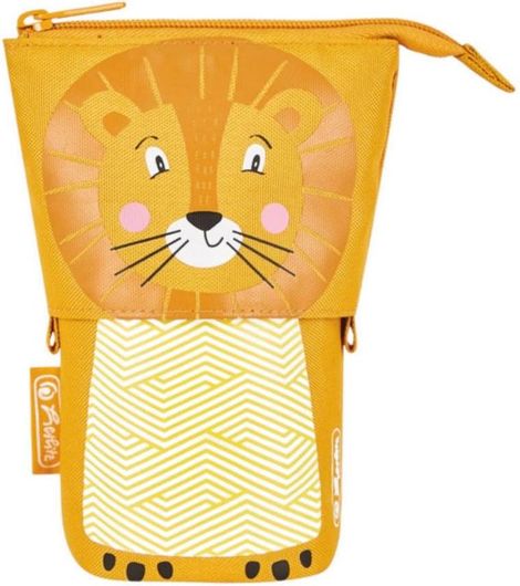Herlitz Lion Κασετίνα Βαρελάκι με 1 Θήκη