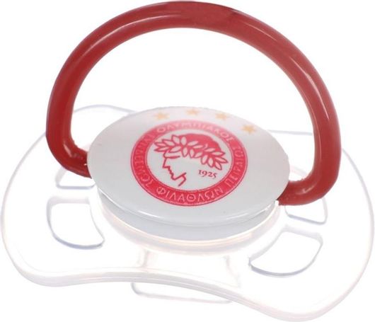 Πιπίλα Ολυμπιακός Σιλικόνης Ορθοδοντική για 0-6 Μηνών