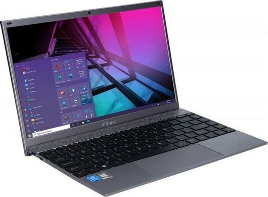 MaxCom mBook 14" IPS FHD Celeron Quad Core-J4125/8GB/256GB SSD/W10 HomeDark Grey US Keyboard