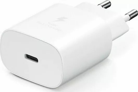 Φορτιστής Samsung Χωρίς Καλώδιο με Θύρα USB-C 25W Power Delivery EP-TA800E Λευκό