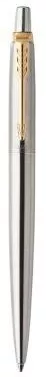 Parker Στυλό Ballpoint με Μπλε Μελάνι Stainless Steel GT