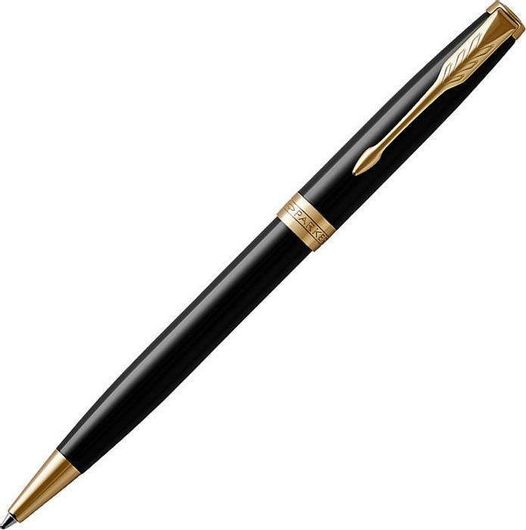 Parker Sonnet Στυλό Ballpoint Μαύρο Core Laque Black GT