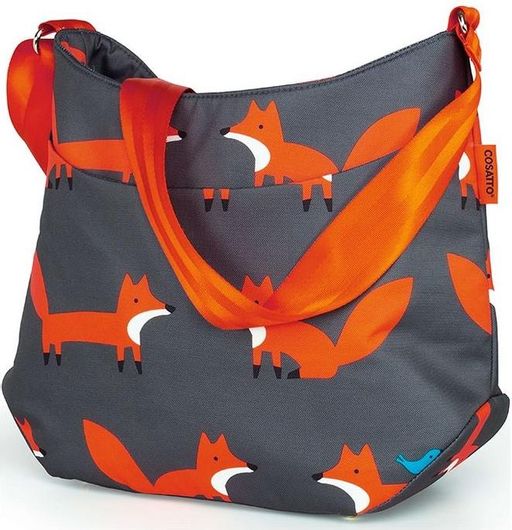 Τσάντα-Αλλαξιέρα Cosatto Ώμου / Χειρός 38x20x38cm Πορτοκαλί