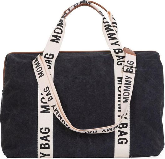 Τσάντα-Αλλαξιέρα Childhome Ώμου / Χειρός Μαύρο