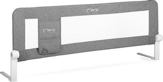 Προστατευτικό Κάγκελο Κρεβατιών Momi Lexi από Ύφασμα 148x43cm Γκρι