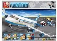Τουβλάκια Sluban Aviation Passenger Plane για 6+ Ετών 463τμχ