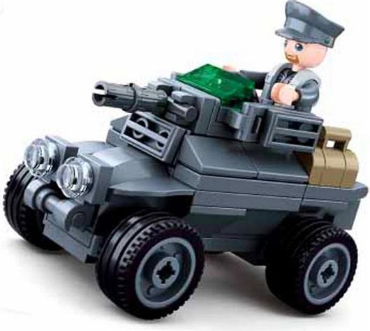 Τουβλάκια Sluban Armored Vehicle για 6+ Ετών 79τμχ