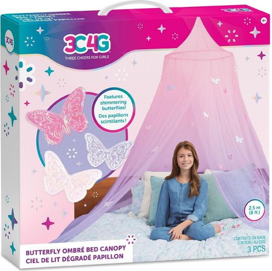 Παιδική Χειροτεχνία Make It Real Buterrfly Ombre Canopy για 6+ Ετών