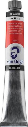 Χρώμα Λαδιού Royal Talens Van Gogh 314 60ml Cadmium Red Medium 