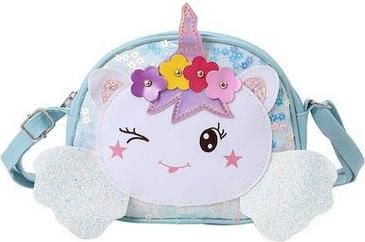 Παιδικό Τσαντάκι Ώμου Rima Beachwear Pvc 15x17x6cmΓαλάζιο