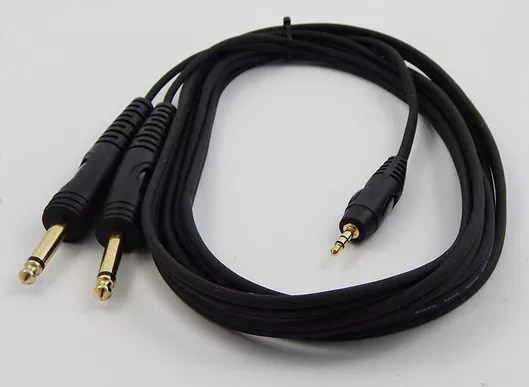 Καλώδιο Bridge Cable TPC-019 2x 6.3mm male σε 3.5mm male 1.5m 