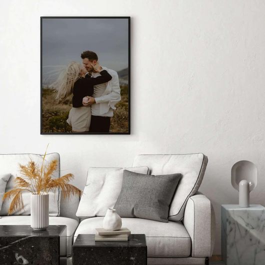 Πίνακας Ένας Άντρας και Μια Γυναίκα Που Στέκονται Ο Ένας Δίπλα στον Άλλο 130x200cm
