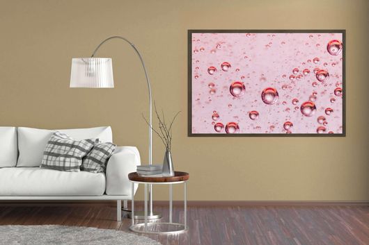 Πίνακας Πολλές Φυσαλίδες Που Υπάρχουν στο Νερό 150x100cm