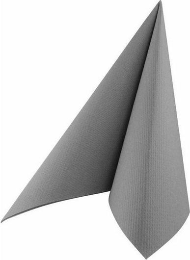 Χαρτοπετσέτα Airlaid 40x40cm 50τμχ Γκρι