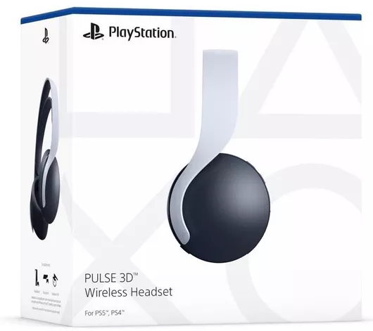 Gaming Headset Sony PlayStation 5 Pulse 3D Wireless Over Ear με Σύνδεση USB / 3.5mm Jack Λευκό