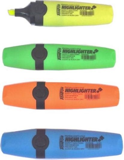 Μαρκαδόρος Tenfon Υπογραμμισης Υγρης Μελανης 5mm Πράσινο