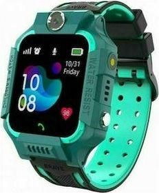 Smartwatch Ezra SW34 1.44" Plastic Case & Silicone Strap Green