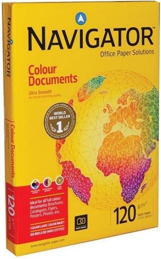 Χαρτί Εκτύπωσης Navigator Colour Documents A3 120gr / m² 4x500 φύλλα