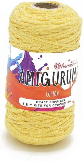 Νήμα Amigurumi Cotton 100gr Κίτρινο Παστέλ