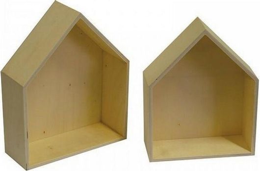 Ξύλινα Ραφάκια Next 2τμχ