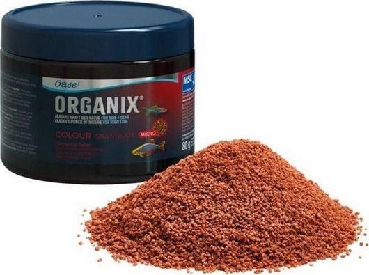 Τροφή για Τροπικά Ψάρια Oase Organix Micro Colourgranulate σε Κόκκους 150ml 800gr