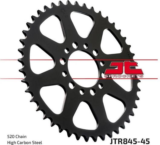 Γρανάζι Κίνησης Μοτοσυκλέτας JT Πίσω 45 Δοντιών για Yamaha XT 250 Japan 83 87