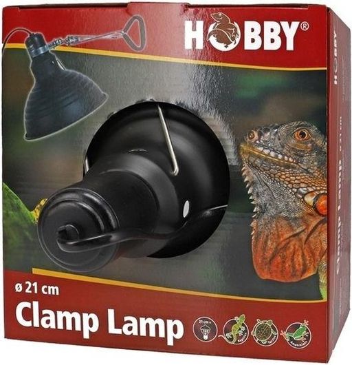 Φωτιστικό για Λάμπες Θέρμανσης Ενυδρείων Ερπετών Hobby Terraristik Terrano Clamp Lamp 21cm